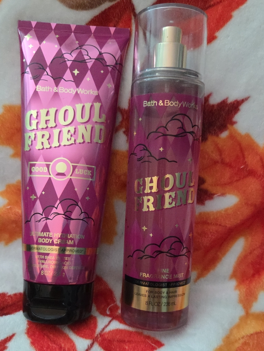 Nwt 👻 Bath & Body Works Pink Ghoul Friend Set